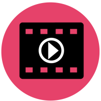 Pastille film rose